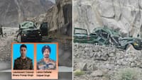 Ladakh Accident : Army की गाड़ी पर चट्टान गिरने से लेफ्टिनेंट कर्नल समेत दो जवान बलिदान, तीन अधिकारी घायल!