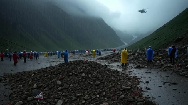 Amarnath Yatra Landslide : भूस्खलन से महिला श्रद्धालु की मौत, यात्रा अस्थायी रूप से रोकी गई!